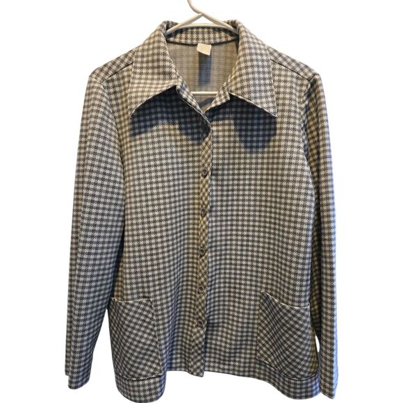 Unknown Source Classic Checkered Button Down Shirt - Picture 1 of 4